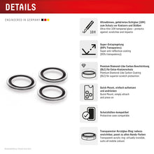 Load image into Gallery viewer, DISPLEX Premium Camera Lens Glass for iPhone 18 Pro / 18 Pro Max
