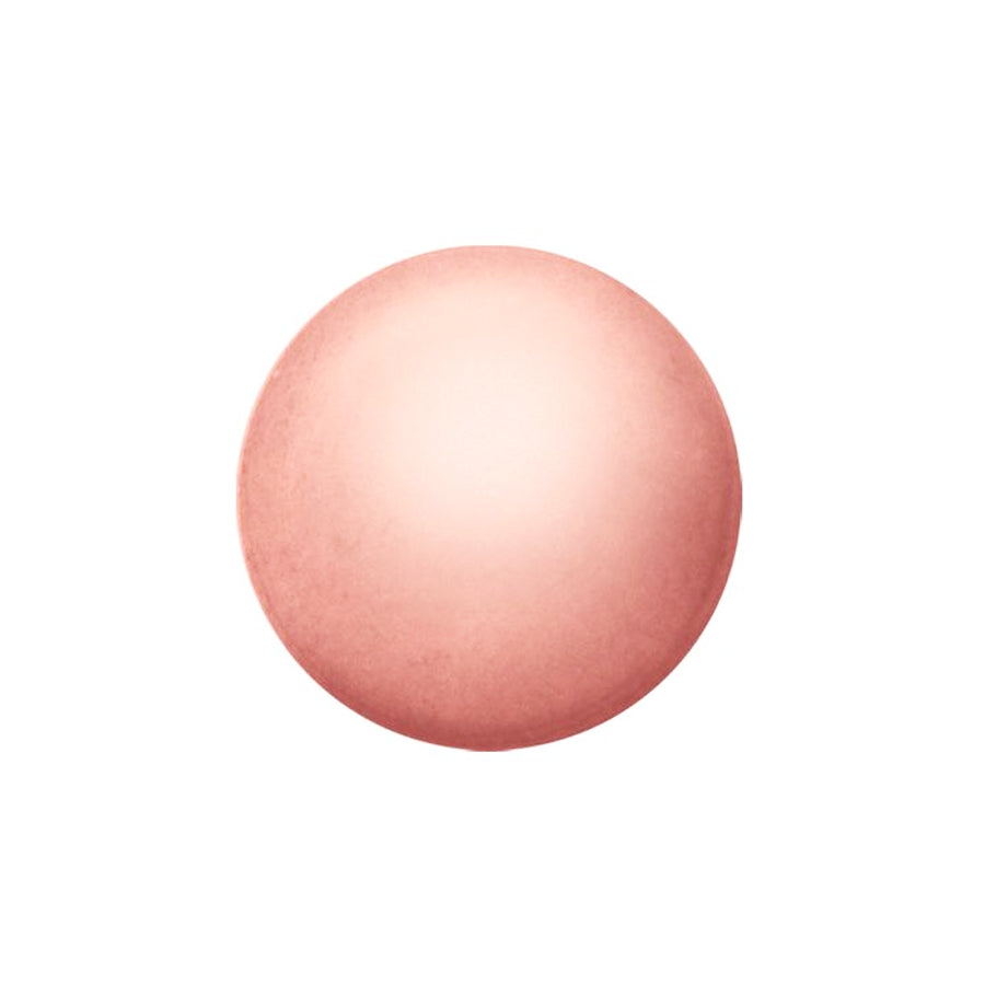 Domed head Easy Piercy Comfort rosé gold plated ear studs Ø 3,95 mm