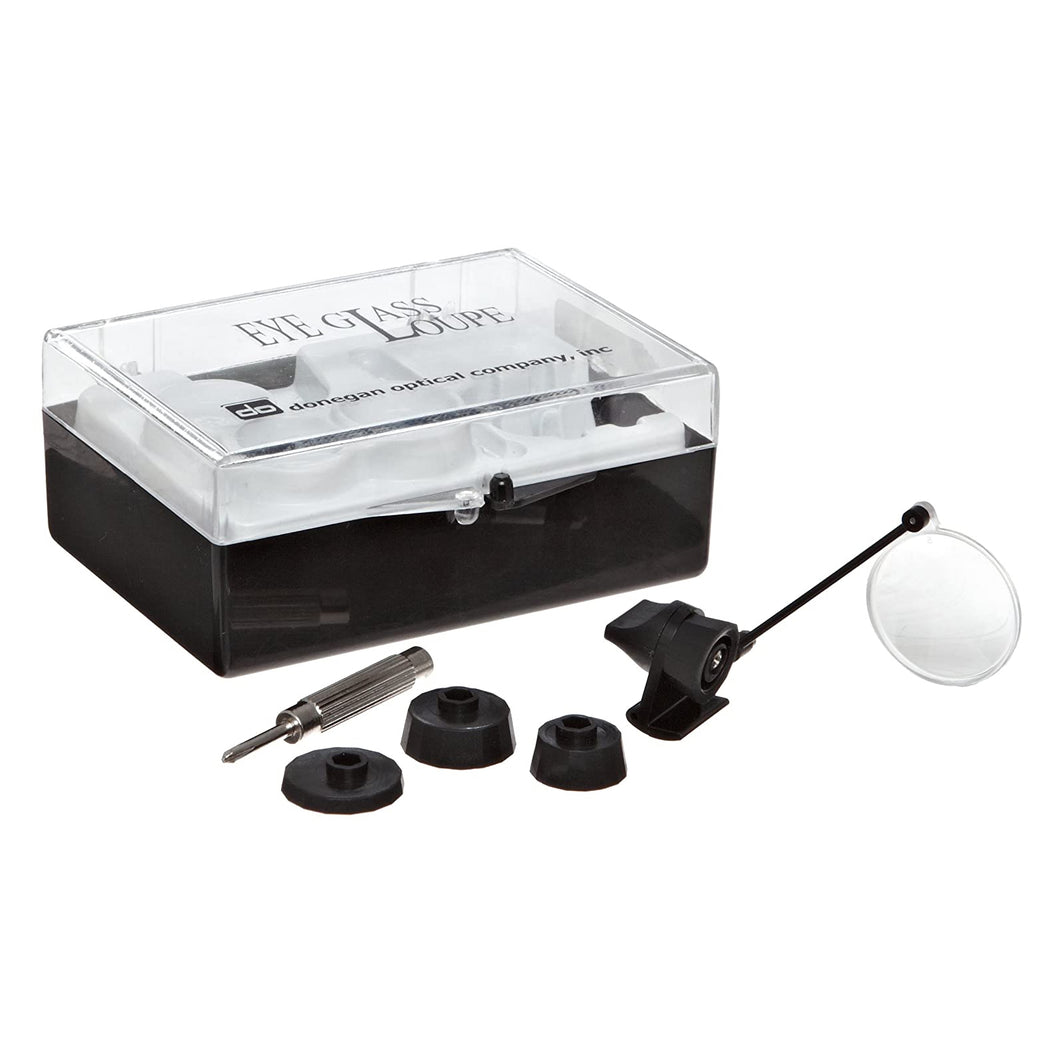 Donegan ELS 3 1/2 eyeglass single loupe kit magnification at 3.0