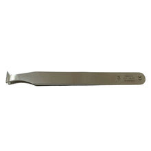 Load image into Gallery viewer, Dumont carbon steel tweezer type 15A, for cutting hairsprings 115 mm
