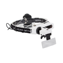 Load image into Gallery viewer, Eyeglasses and loupe lens with LED light 1x, 1.5x, 2x, 2.5x, 3.5x, 5x, 8x and 20x
