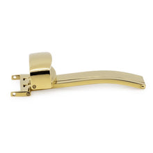Load image into Gallery viewer, Folding clasps for watch leather straps, gold plated, 14 mm
