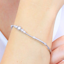 Load image into Gallery viewer, Guess women's bracelet with white zircons JUBB01407JWRHS
