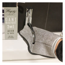 Load image into Gallery viewer, Hagerty A102228 microfibre glove for stainless steel surfaces

