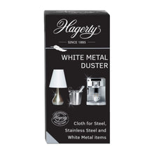 Load image into Gallery viewer, Hagerty A118056 White Metal Duster Cleaning Cloth for Steel and Stainless Steel, 55 x 36 cm
