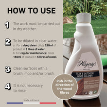 Load image into Gallery viewer, Hagerty Outdoor Teak &amp; Wood Cleaner - 500 ml
