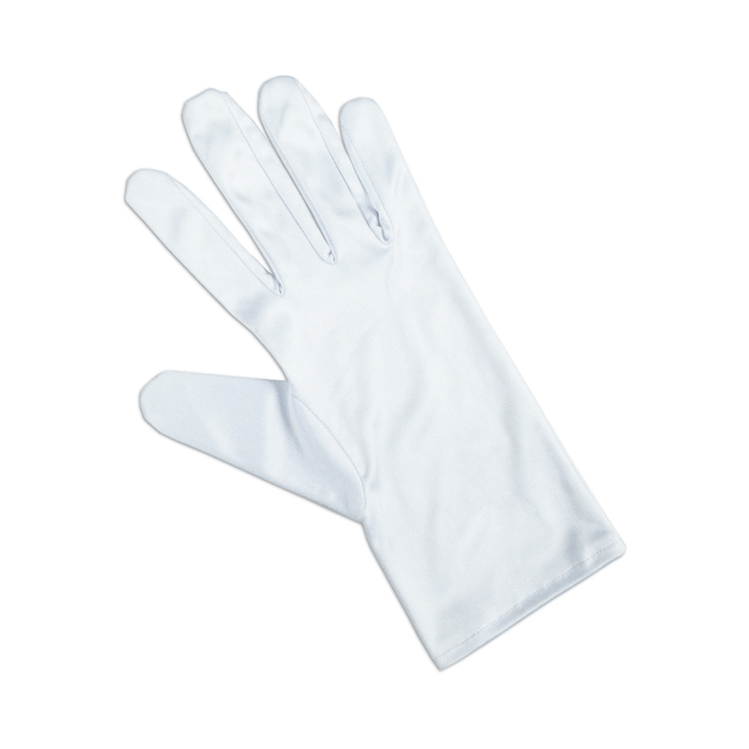 Heli presentation gloves, microfiber, white, size S, 1 pair