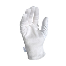 Load image into Gallery viewer, Heli presentation gloves, white, size M, 1 pair, microfiber and cotton
