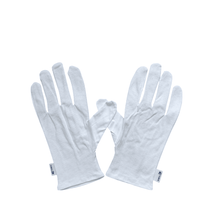 Load image into Gallery viewer, Heli presentation gloves, microfiber, white, size S, 1 pair
