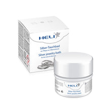 Load image into Gallery viewer, Heli silver jewelry bath with rinsing basket and cleaning cloth, jeweler's packaging 150 ml
