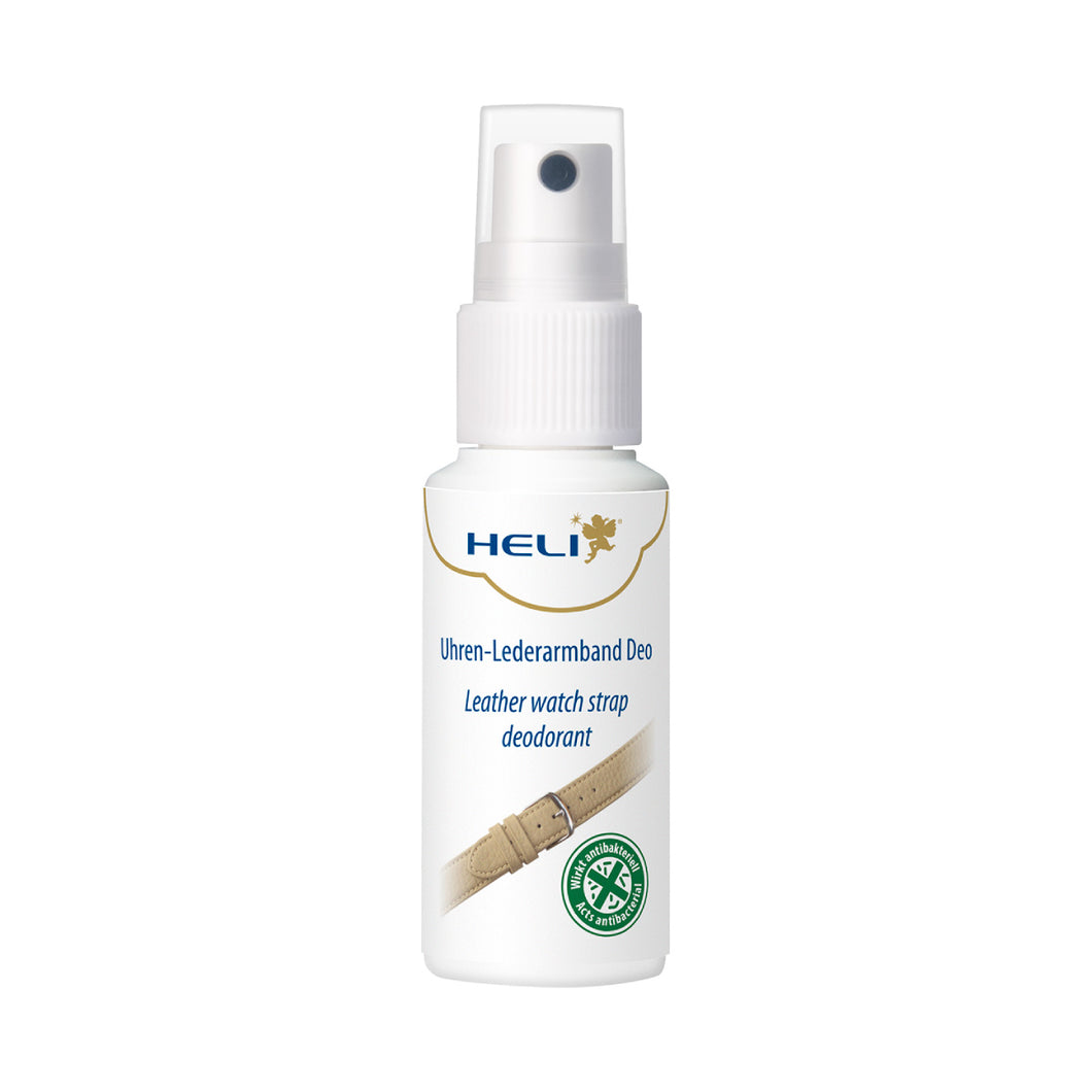 Heli watch leather strap deodorant with odor neutralizer 30 ml