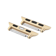 Hirsch Apple Watch strap gold adapter AD1000-1-40, Attachment width in 22 mm