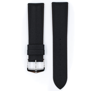 Hirsch Arne 0921094050-2-20 black calf watch strap 20 mm