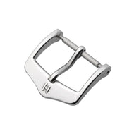 Hirsch Classic Silver Stainless Steel Watch Strap Buckle, 16 mm