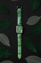 Load image into Gallery viewer, Hirsch Leaf green watch strap 18 mm 0921046140-2-18
