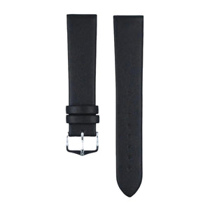 Hirsch Toronto L black calf leather strap for watch 16 mm 03702050-2-16
