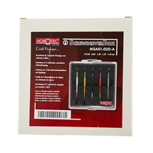 Load image into Gallery viewer, Horotec MSA 01.020-B set of 5 screwdrivers with ball bearings 1.00 to 2.00 mm for watchmakers
