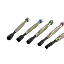 Load image into Gallery viewer, Horotec MSA 01.107-05 set of 5 special screwdrivers with fixed female key for watchmakers
