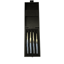 Load image into Gallery viewer, Horotec MSA12.388 Antimagnetic Tweezers Set No.1 2 3 5 904L Steel Wooden Box
