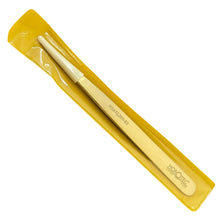 Load image into Gallery viewer, Horotec MSA12.303-B5 brass strong pointed tweezer, 100% anti-magnetic, 125mm

