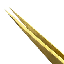 Load image into Gallery viewer, Horotec MSA12.303-S5 simple brass tweezer with fine tips, 130mm
