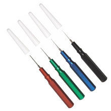 Load image into Gallery viewer, Horotec MSA17.000-04 set of 4 coloured oilers with aluminium handles, 6 mm
