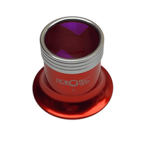 Load image into Gallery viewer, Horotec MSA00.033-3 Red Anodized 3.5x Watchmaker Loupe
