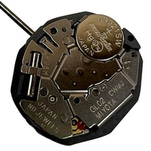 Load image into Gallery viewer, Miyota GL00 Quartz Watch Movement 6 3/4 x 8 SC-DD(3)
