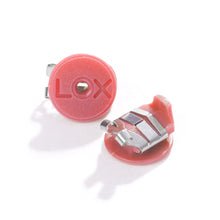 Load image into Gallery viewer, LOX classic locking earring backs pink colour
