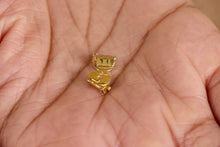 Load image into Gallery viewer, Lox Precious 24ct Gold Plated 925 Sterling Silver Locking Earring Backs – One Pair
