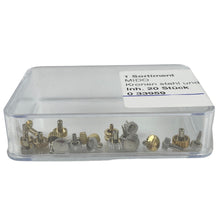 Load image into Gallery viewer, MIDO set of 20 crowns with logo for vintage watches

