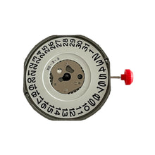 Load image into Gallery viewer, Miyota 2415 13 1/2 quartz movement with date on 3 o'clock
