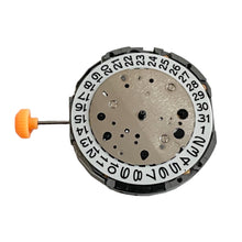 Load image into Gallery viewer, Miyota JS25 12 1/2''' SC-chronograph 3 sub-dials on 3-6-9 and date indication on 4 o'clock quartz movement
