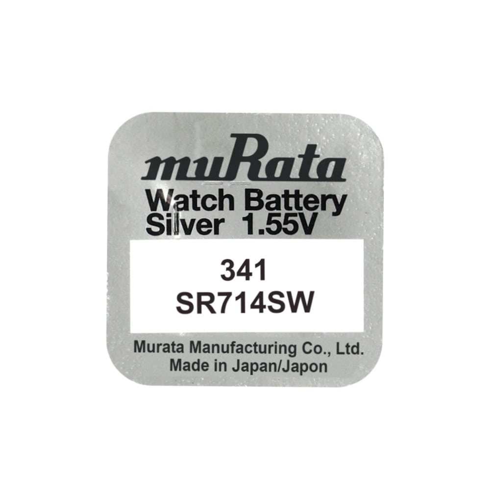 Murata 341 SR714SW watch coin battery 1.55V