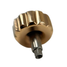 Load image into Gallery viewer, New 18k rose gold crown for Patek Philippe Nautilus 5980/1R-001 part
