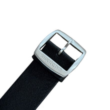Load image into Gallery viewer, New black leather Swatch strap ASS07S100, ASS07S100C, 20mm
