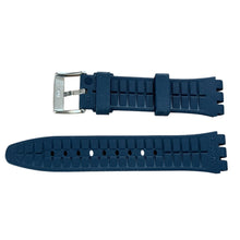 Load image into Gallery viewer, New blue silicone strap for Swatch watch AYV2454
