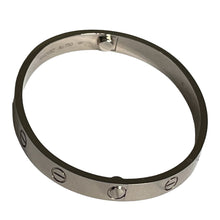 Load image into Gallery viewer, New Cartier Love 18k white gold bracelet size 17 2022
