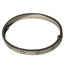 Load image into Gallery viewer, New Cartier Love 18k white gold bracelet size 17 2022
