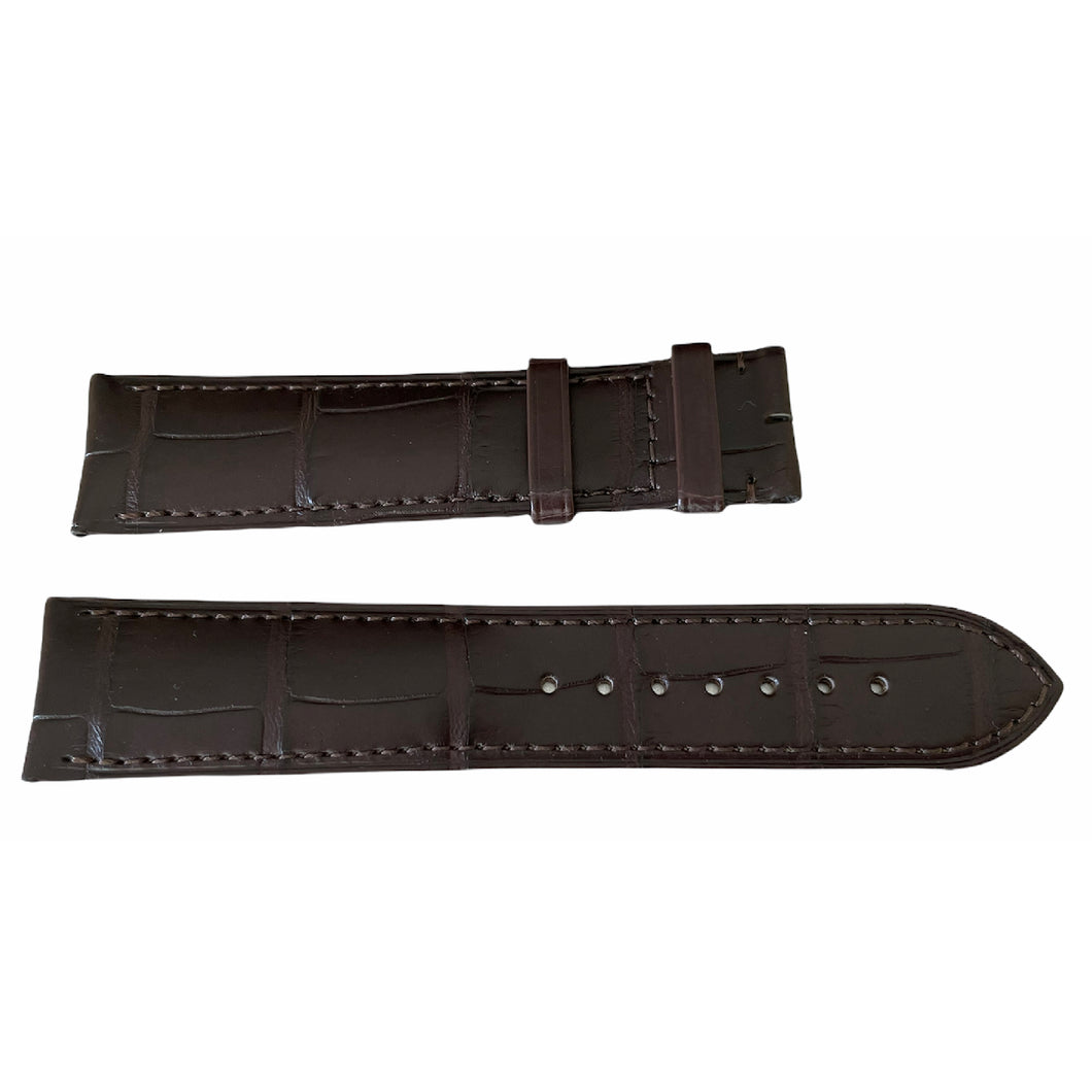 New Cartier watch brown leather strap KD1QBN87 20mm