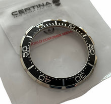 Load image into Gallery viewer, New Certina DS Action Powermatic Lunette C320020943 black bezel set
