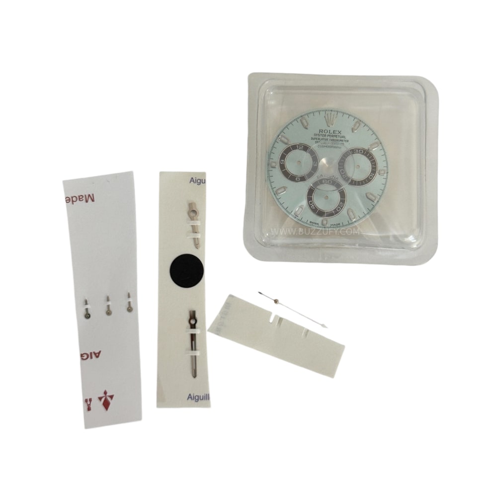 New dial with set of hands for Rolex Daytona Platinum 116506 watch part B13/116528-31-K1