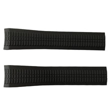 Load image into Gallery viewer, New Patek Philippe 5167A black rubber strap 21mm
