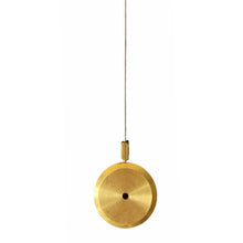 Load image into Gallery viewer, French bracket clock pendulum 28 mm of solid brass 200 mm

