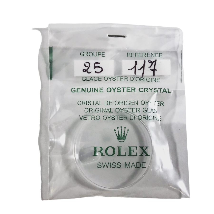New Rolex 25-117 crystal glass for 1500, 5700, 1550, 1503, 1508, 1625