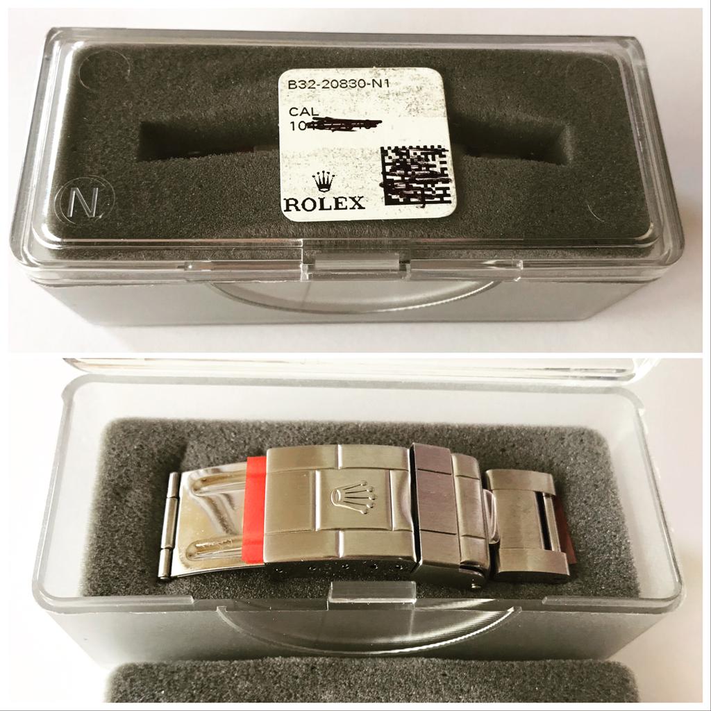 New Rolex clasp bracelet 78790 OP6 B32-20830-N1