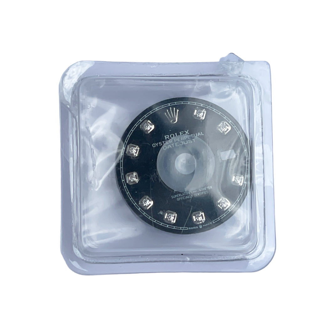 New Rolex Datejust 126234 black diamond dial 36 mm