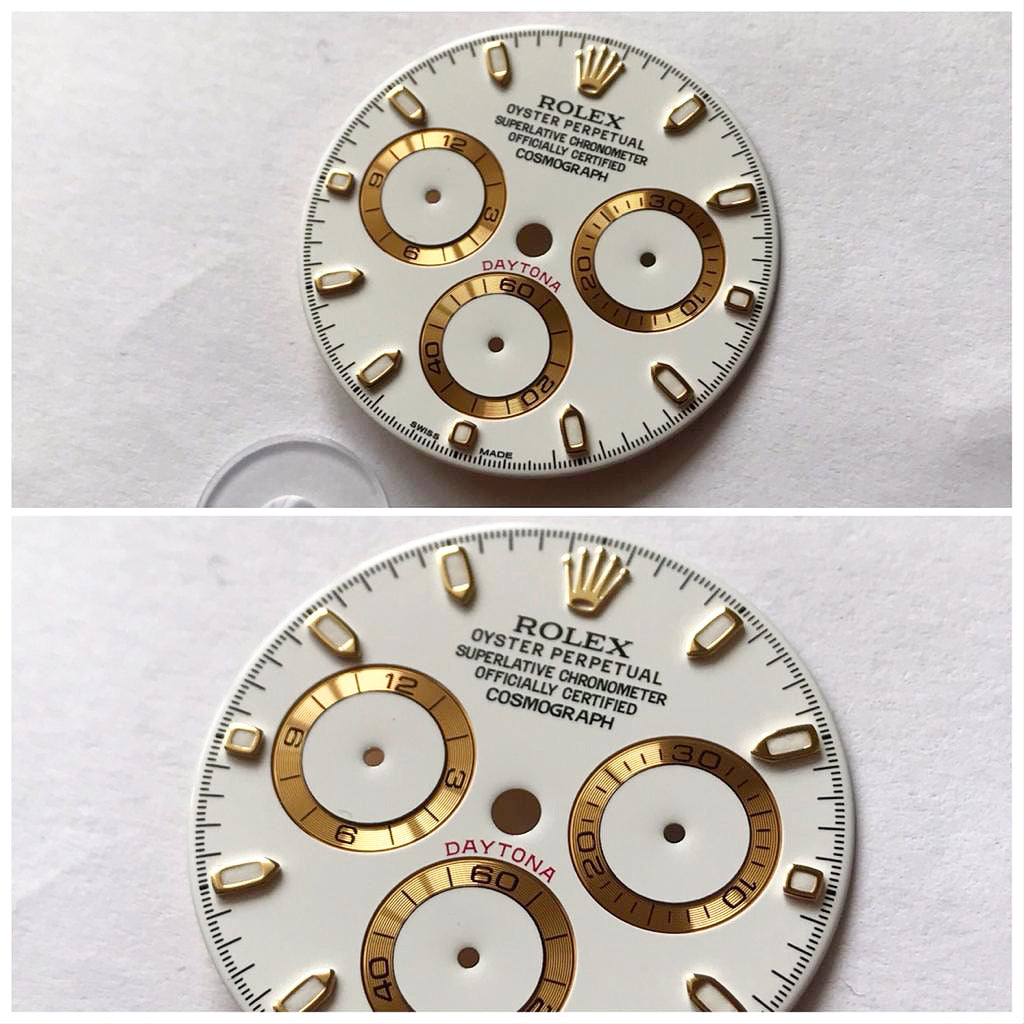 New Rolex Daytona chromalight watch white dial 116523, 116528