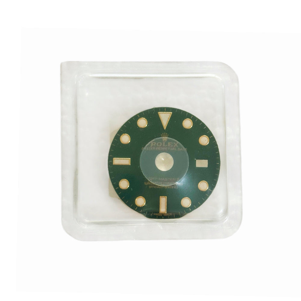 New Rolex GMT-Master II green dial for yellow gold 116718 Lume