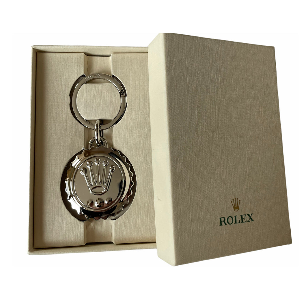 New Rolex keychain steel crown